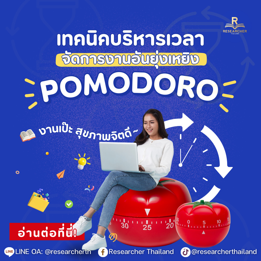 เทคนิคการบริหารเวลา POMODORO