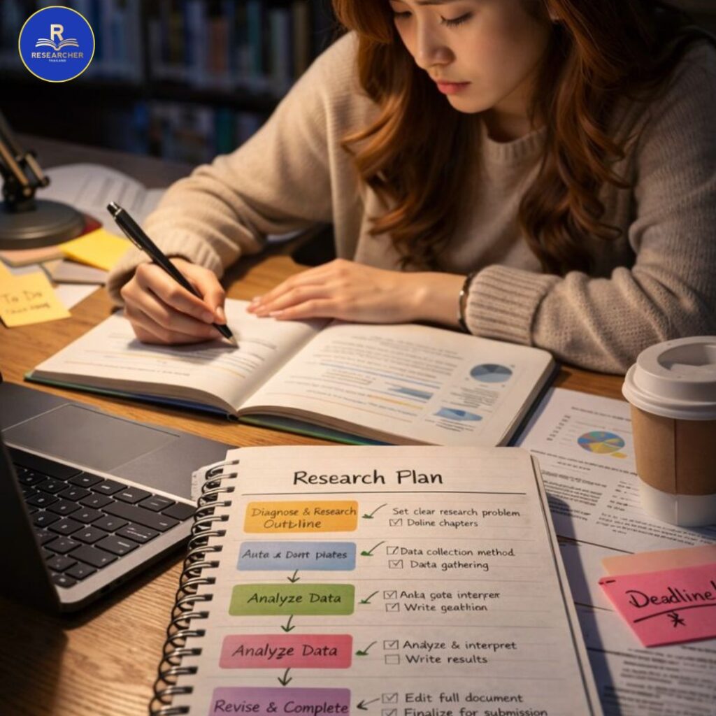 เริ่มทำวิทยานิพนธ์ตอนนี้ยังทันไหมในปี 2026: วางแผนเร่งด่วนให้จบโดยไม่พัง
